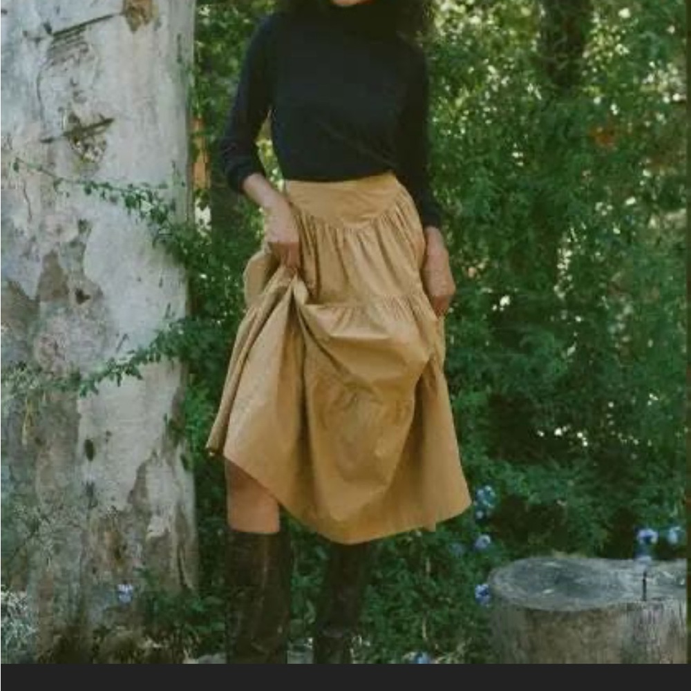 Doen Sanremo Skirt in Coriander